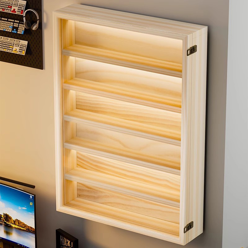 6‑Tier Wall Mounted Wooden Dis - Pop Display Shelf review and price