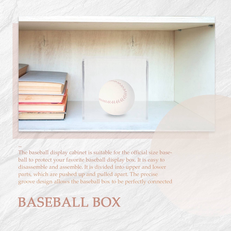 4Pcs Baseball Display Case,UV  - Display Case Acrylic review and price