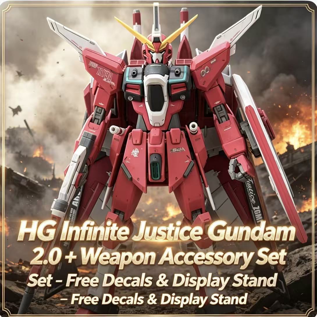 231 HG 1/144 Infinite Justice  - Bandai Model Gundam Hg review and price