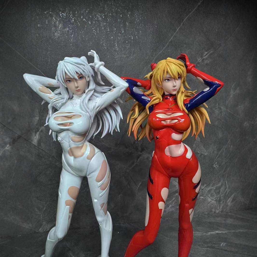 2 types Anime EVA Asuka Langle - Figma Stand Set review and price