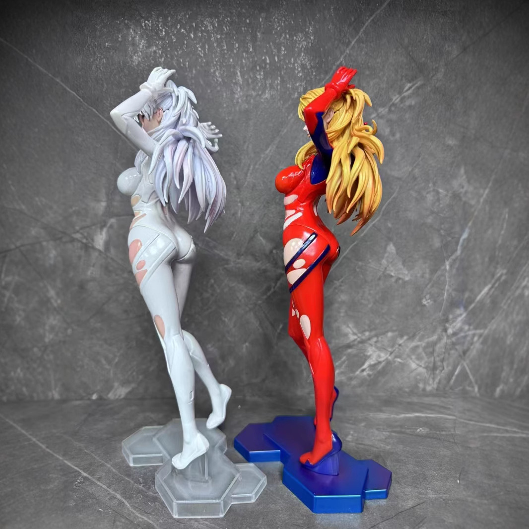 2 types Anime EVA Asuka Langle - Figma Stand Set review and price
