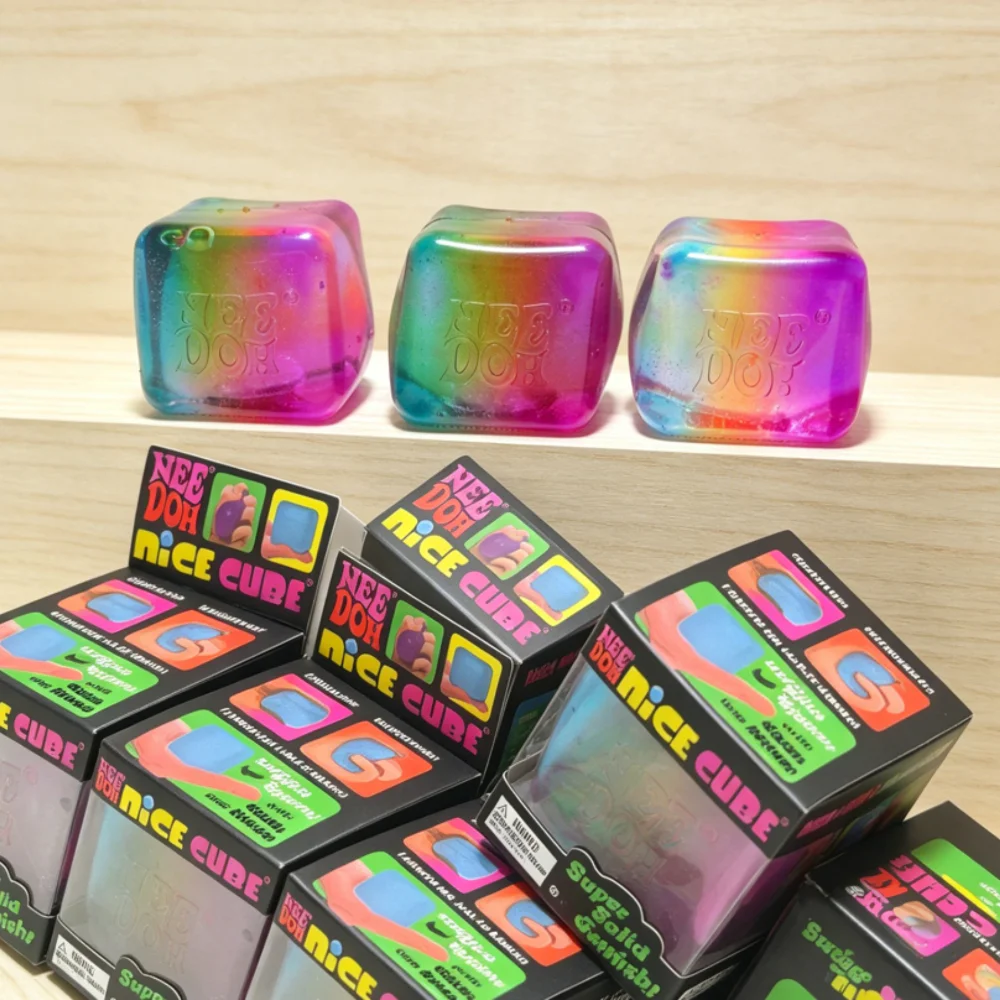 NEEDOH Rainbow Cube Squishy Fi - Fidget Cube Original review and price