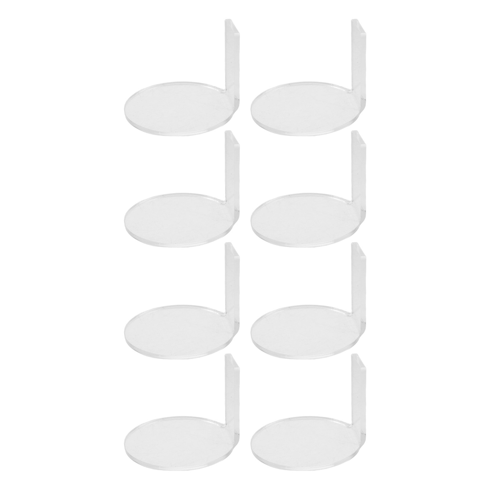 8Pcs Transparent Acrylic Figur - Action Figure Stand review and price