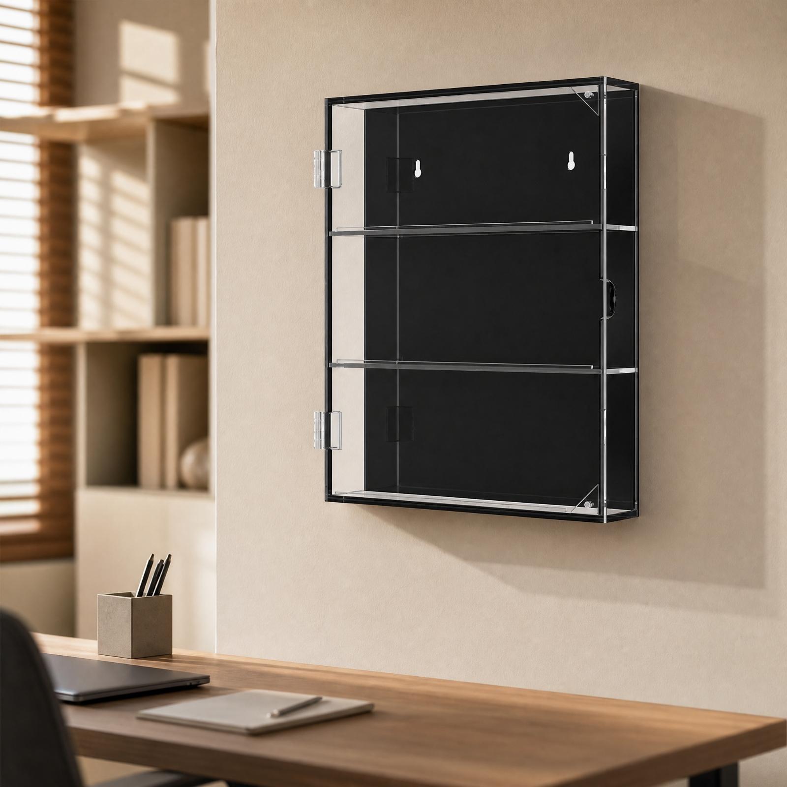 Wall Mounted Acrylic Trading C - Display Case Acrylic review and price