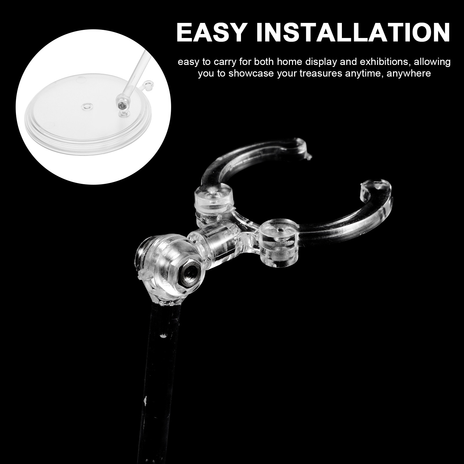 Clear Adjustable Action Figure - Action Figure Stand review and price