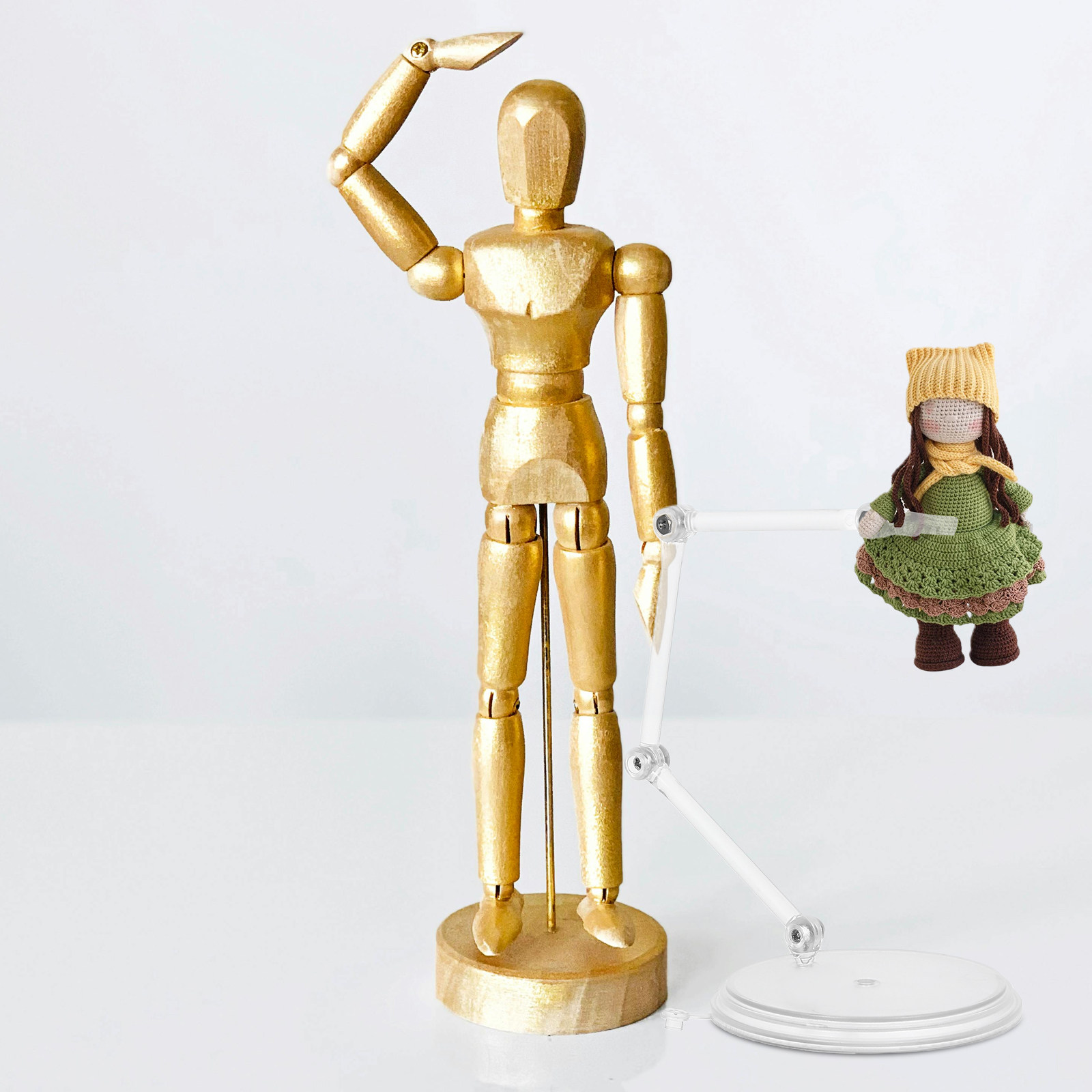 Clear Adjustable Action Figure - Action Figure Stand review and price
