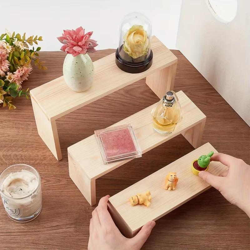 Rectangle Wood Jewelry Display - Display Risers Set review and price