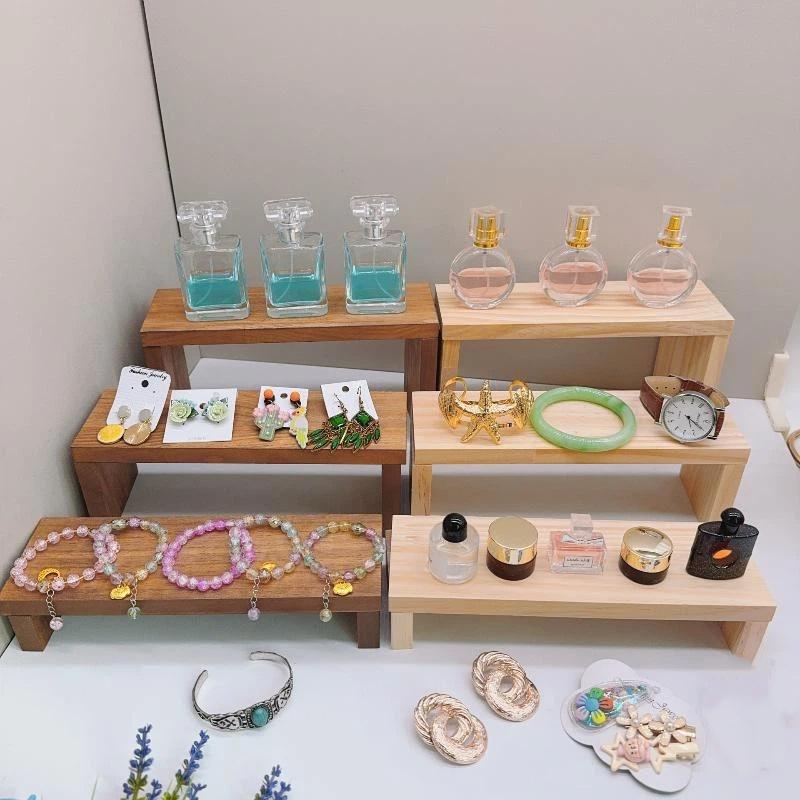 Rectangle Wood Jewelry Display - Display Risers Set review and price