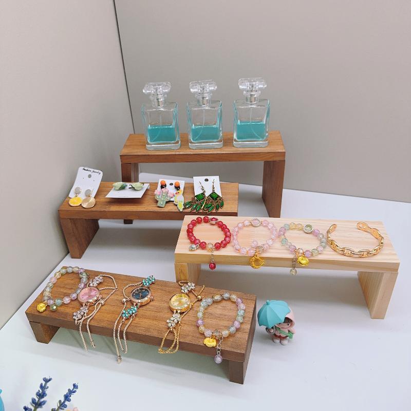Rectangle Wood Jewelry Display - Display Risers Set review and price