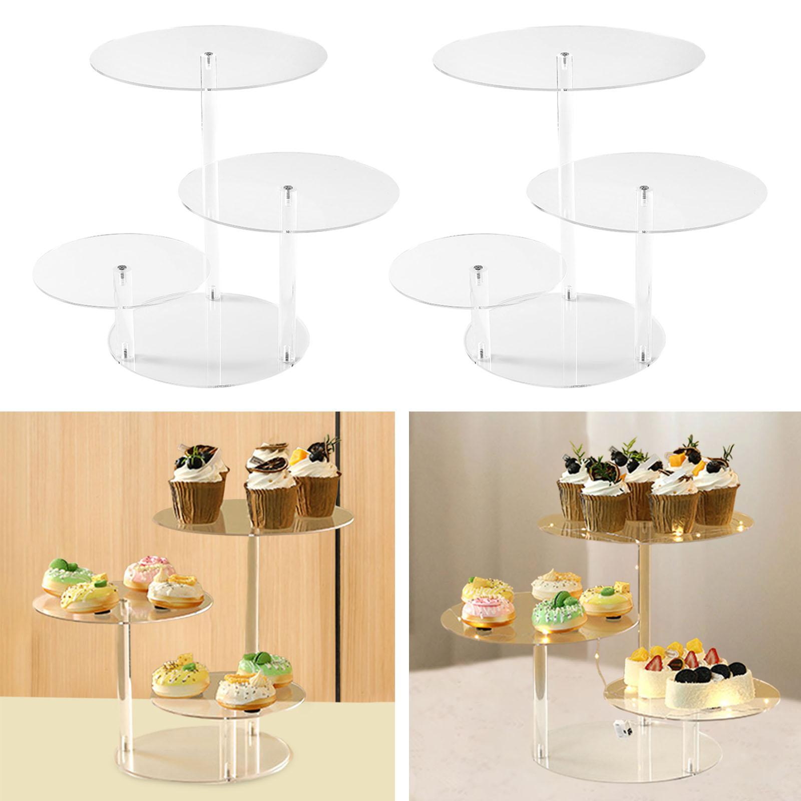 3 Tier Acrylic Cake Display St - Display Risers Set review and price
